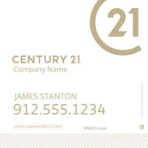 Century 21 24"x24" Standard For Sale Signs - Seal White Thumbnail