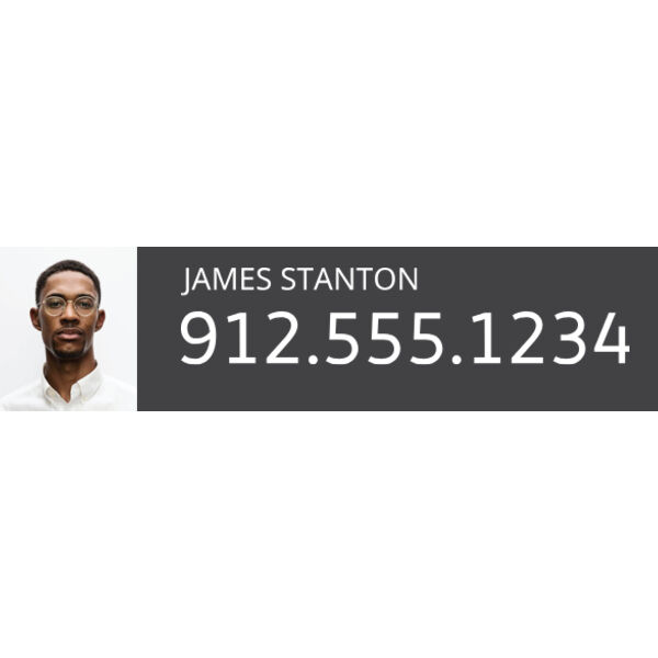 Century 21 6"x24" Rider Signs - Picture/White Text Thumbnail