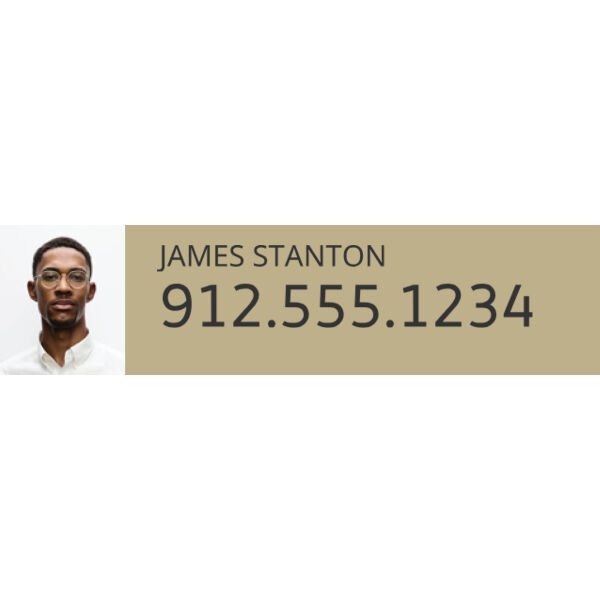 Century 21 6"x24" Rider Signs - Picture Gold Thumbnail