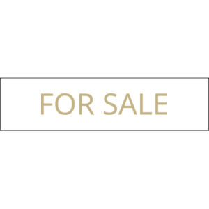 Century 21 6"x24" Rider Signs - For Sale White Thumbnail