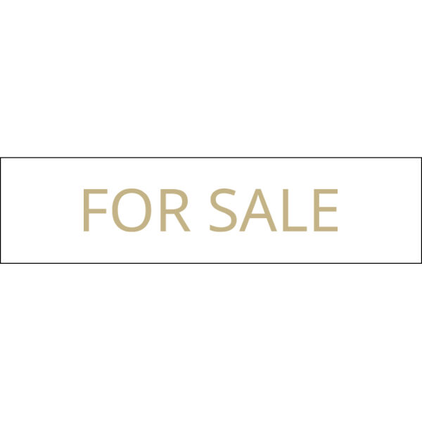 Century 21 6"x24" Rider Signs - For Sale White Thumbnail