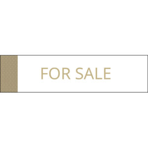 Century 21 6"x24" Rider Signs - For Sale Gold Alternate Version Thumbnail