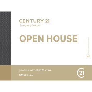 Century 21 Open House Signs 18"x24" White/Mosaic Thumbnail