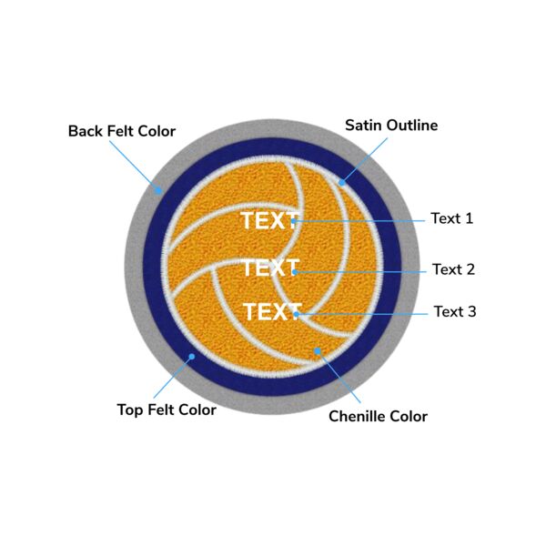 Sport WaterPolo Patches Thumbnail