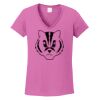 Ladies Heavy Cotton™ 100% Cotton V-Neck T-Shirt Thumbnail