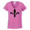 Ladies Heavy Cotton™ 100% Cotton V-Neck T-Shirt Thumbnail