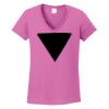 Ladies Heavy Cotton™ 100% Cotton V-Neck T-Shirt Thumbnail
