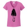 Ladies Heavy Cotton™ 100% Cotton V-Neck T-Shirt Thumbnail