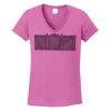 Ladies Heavy Cotton™ 100% Cotton V-Neck T-Shirt Thumbnail