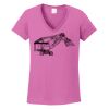 Ladies Heavy Cotton™ 100% Cotton V-Neck T-Shirt Thumbnail