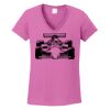Ladies Heavy Cotton™ 100% Cotton V-Neck T-Shirt Thumbnail
