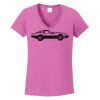 Ladies Heavy Cotton™ 100% Cotton V-Neck T-Shirt Thumbnail