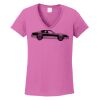 Ladies Heavy Cotton™ 100% Cotton V-Neck T-Shirt Thumbnail