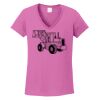 Ladies Heavy Cotton™ 100% Cotton V-Neck T-Shirt Thumbnail