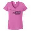 Ladies Heavy Cotton™ 100% Cotton V-Neck T-Shirt Thumbnail