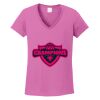 Ladies Heavy Cotton™ 100% Cotton V-Neck T-Shirt Thumbnail