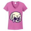 Ladies Heavy Cotton™ 100% Cotton V-Neck T-Shirt Thumbnail