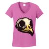 Ladies Heavy Cotton™ 100% Cotton V-Neck T-Shirt Thumbnail