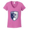 Ladies Heavy Cotton™ 100% Cotton V-Neck T-Shirt Thumbnail