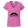 Ladies Heavy Cotton™ 100% Cotton V-Neck T-Shirt Thumbnail