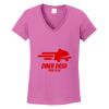 Ladies Heavy Cotton™ 100% Cotton V-Neck T-Shirt Thumbnail