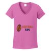Ladies Heavy Cotton™ 100% Cotton V-Neck T-Shirt Thumbnail