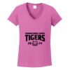 Ladies Heavy Cotton™ 100% Cotton V-Neck T-Shirt Thumbnail