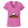 Ladies Heavy Cotton™ 100% Cotton V-Neck T-Shirt Thumbnail
