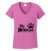 Ladies Heavy Cotton™ 100% Cotton V-Neck T-Shirt Thumbnail