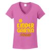 Ladies Heavy Cotton™ 100% Cotton V-Neck T-Shirt Thumbnail