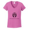 Ladies Heavy Cotton™ 100% Cotton V-Neck T-Shirt Thumbnail