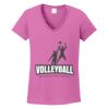 Ladies Heavy Cotton™ 100% Cotton V-Neck T-Shirt Thumbnail