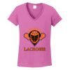 Ladies Heavy Cotton™ 100% Cotton V-Neck T-Shirt Thumbnail