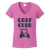 Ladies Heavy Cotton™ 100% Cotton V-Neck T-Shirt Thumbnail