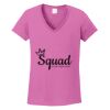 Ladies Heavy Cotton™ 100% Cotton V-Neck T-Shirt Thumbnail